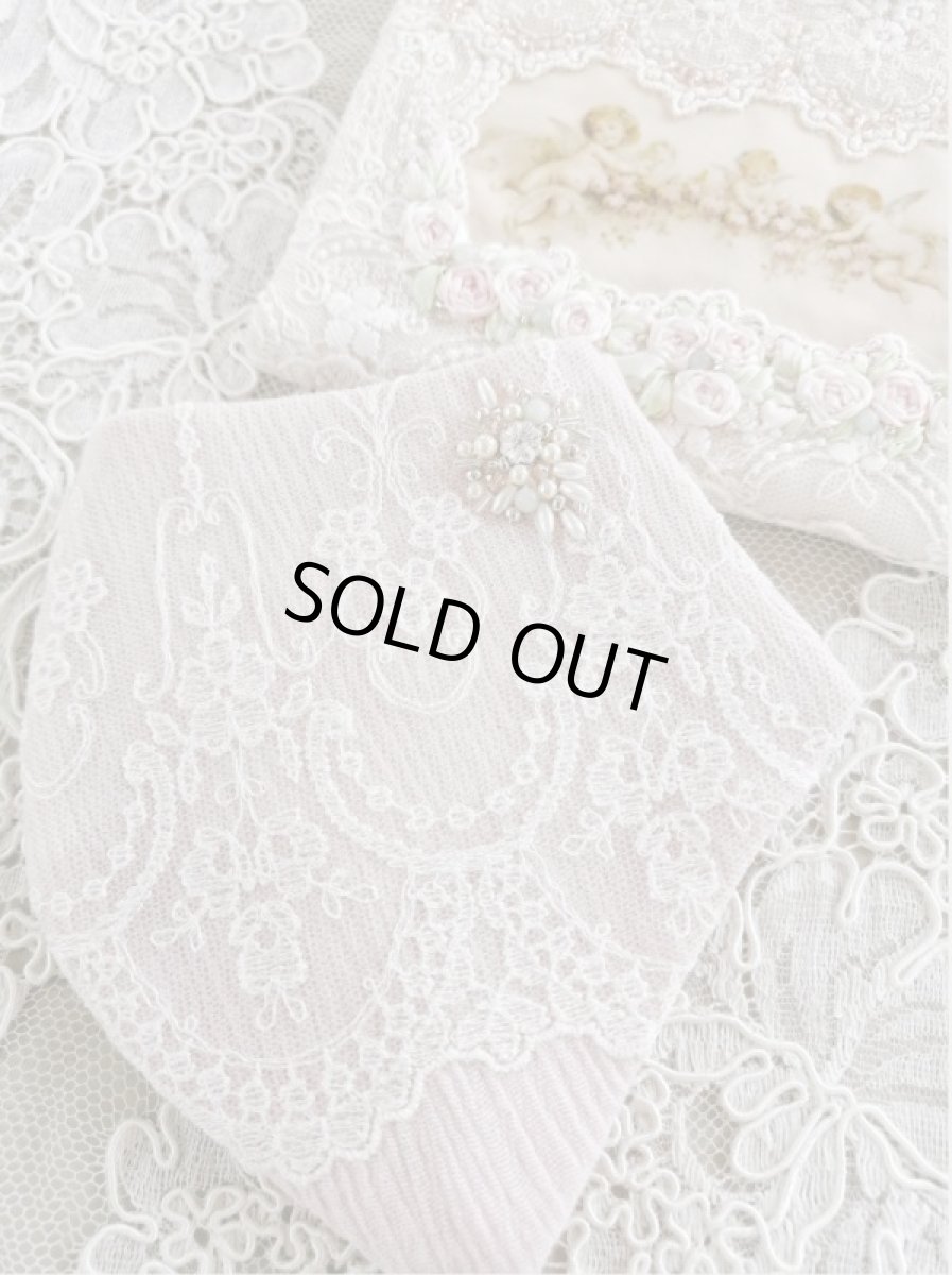 画像7: キラキラビジューのマスクとマスクケースG　完成品   (akiko) (7)