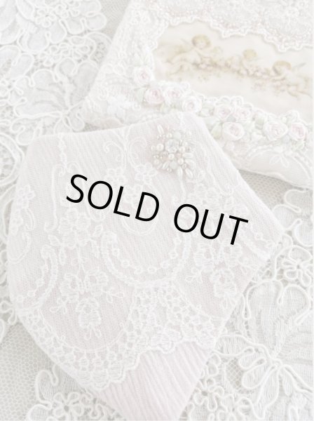 画像7: キラキラビジューのマスクとマスクケースG　完成品   (akiko) (7)