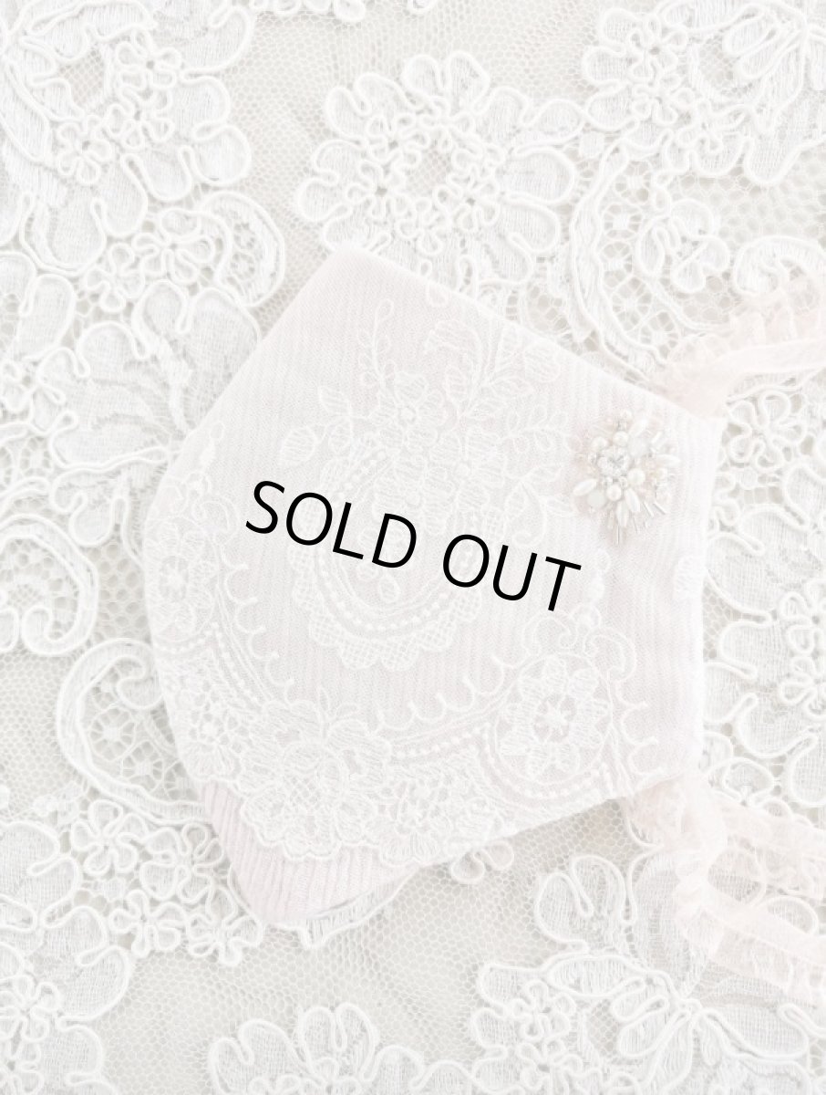 画像7: キラキラビジューのマスクとマスクケースE　完成品   (akiko) (7)