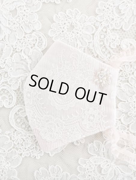 画像7: キラキラビジューのマスクとマスクケースE　完成品   (akiko) (7)