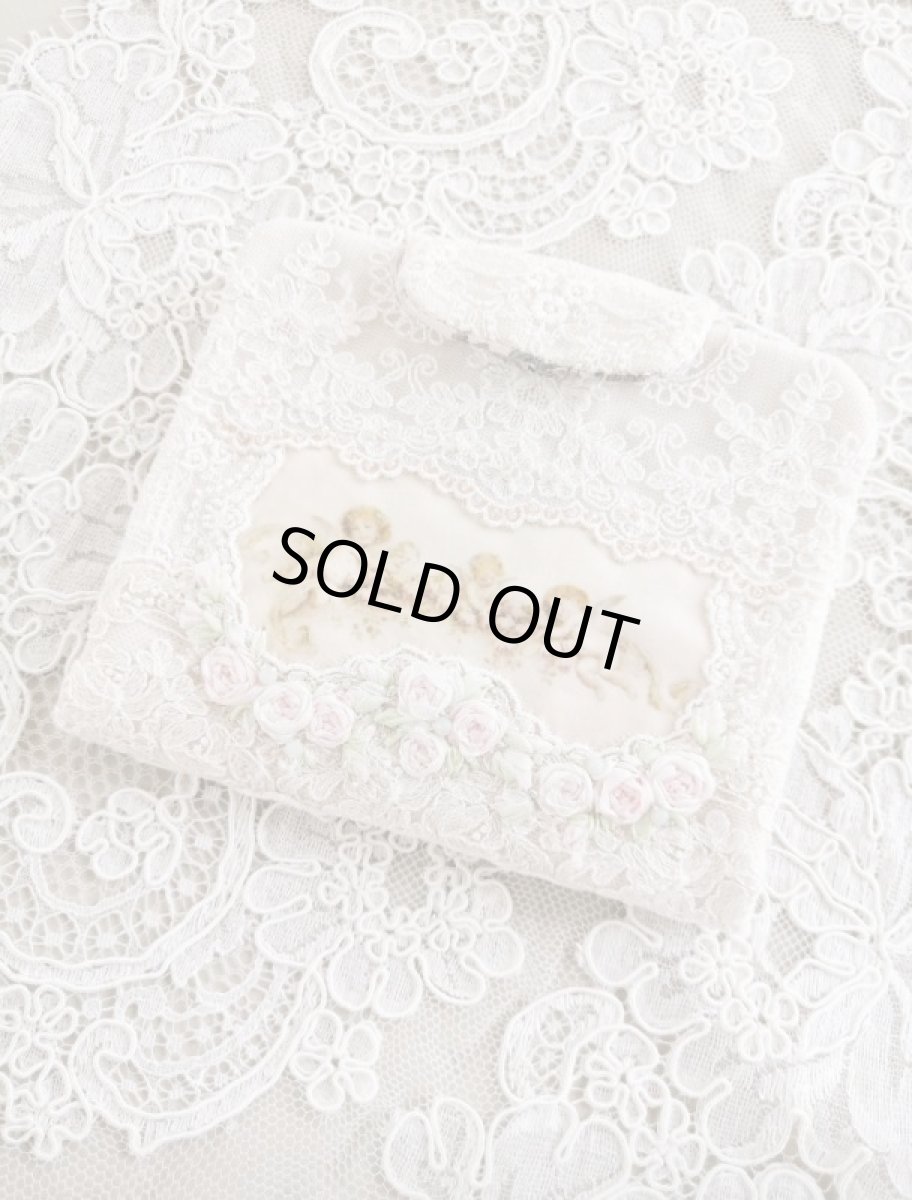 画像4: キラキラビジューのマスクとマスクケースE　完成品   (akiko) (4)