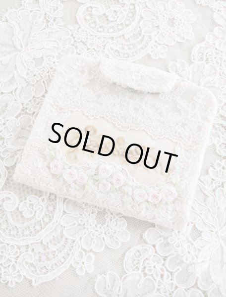 画像4: キラキラビジューのマスクとマスクケースE　完成品   (akiko) (4)