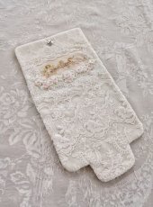 画像2: キラキラビジューのマスクとマスクケースF　完成品   (akiko) (2)