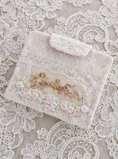 画像4: キラキラビジューのマスクとマスクケースF　完成品   (akiko) (4)