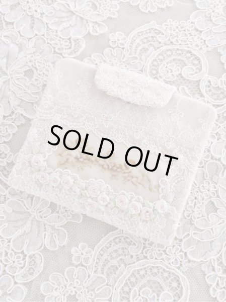 画像4: キラキラビジューのマスクとマスクケースF　完成品   (akiko) (4)