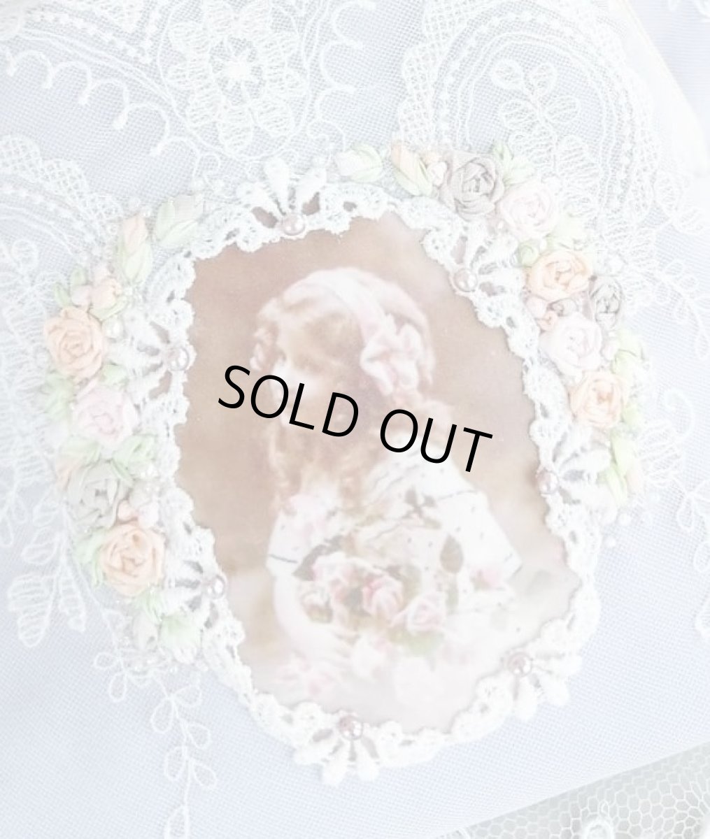 画像3: 綿サテン生地の巾着　完成品   (akiko) (3)