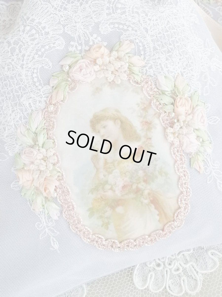 画像3: 綿サテン生地の巾着　完成品   (akiko) (3)