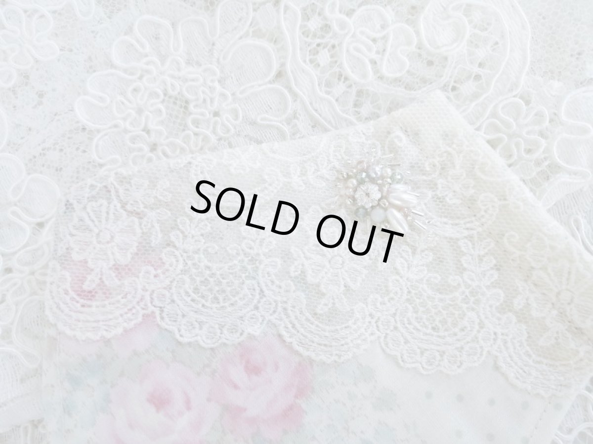 画像2: キラキラビジューのマスクK　完成品   (akiko) (2)