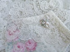 画像2: キラキラビジューのマスクK　完成品   (akiko) (2)