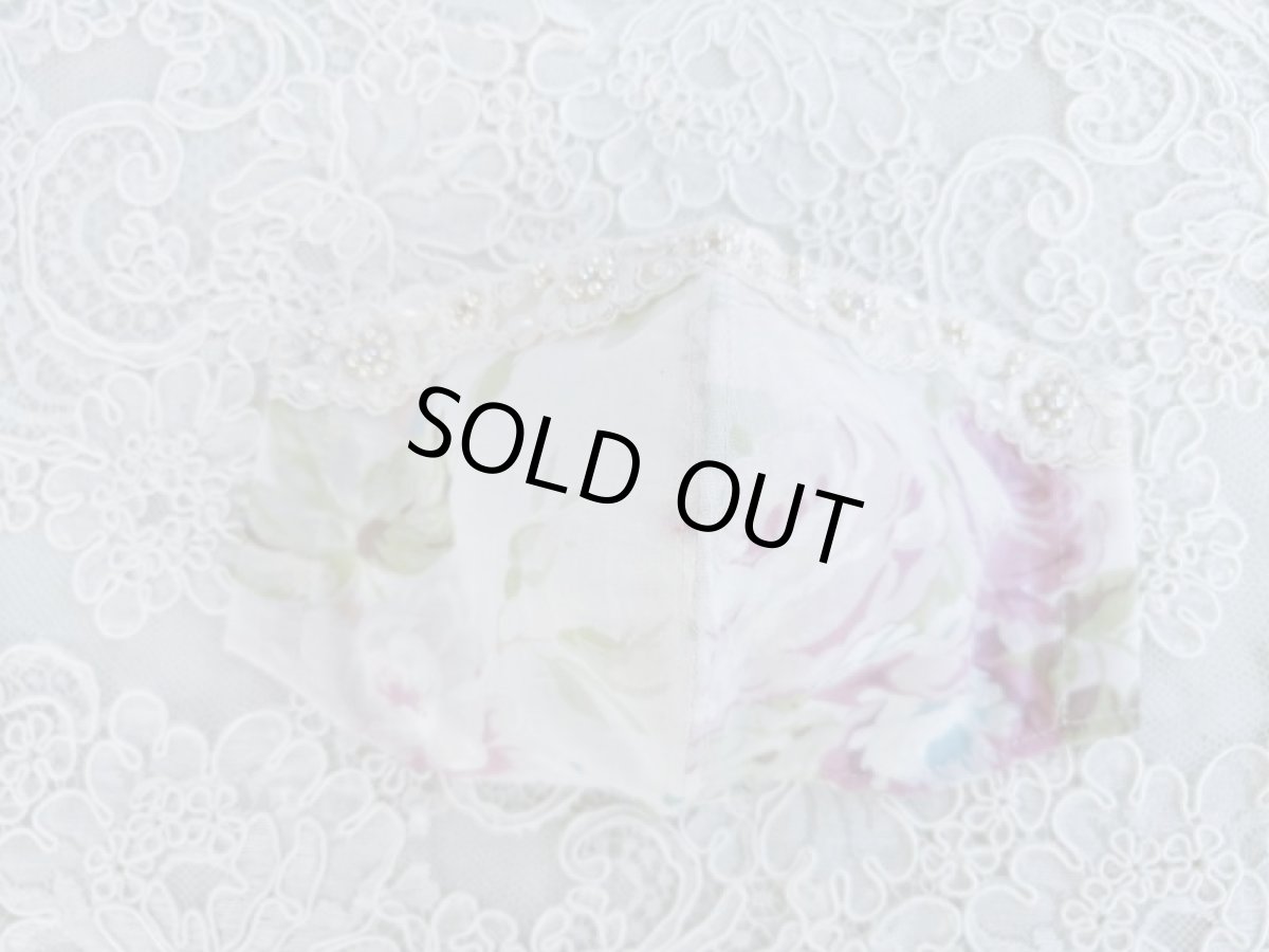 画像3: キラキラビジューのマスクj　完成品   (akiko) (3)