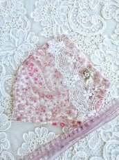 画像3: キラキラビジューのマスクL　完成品   (akiko) (3)