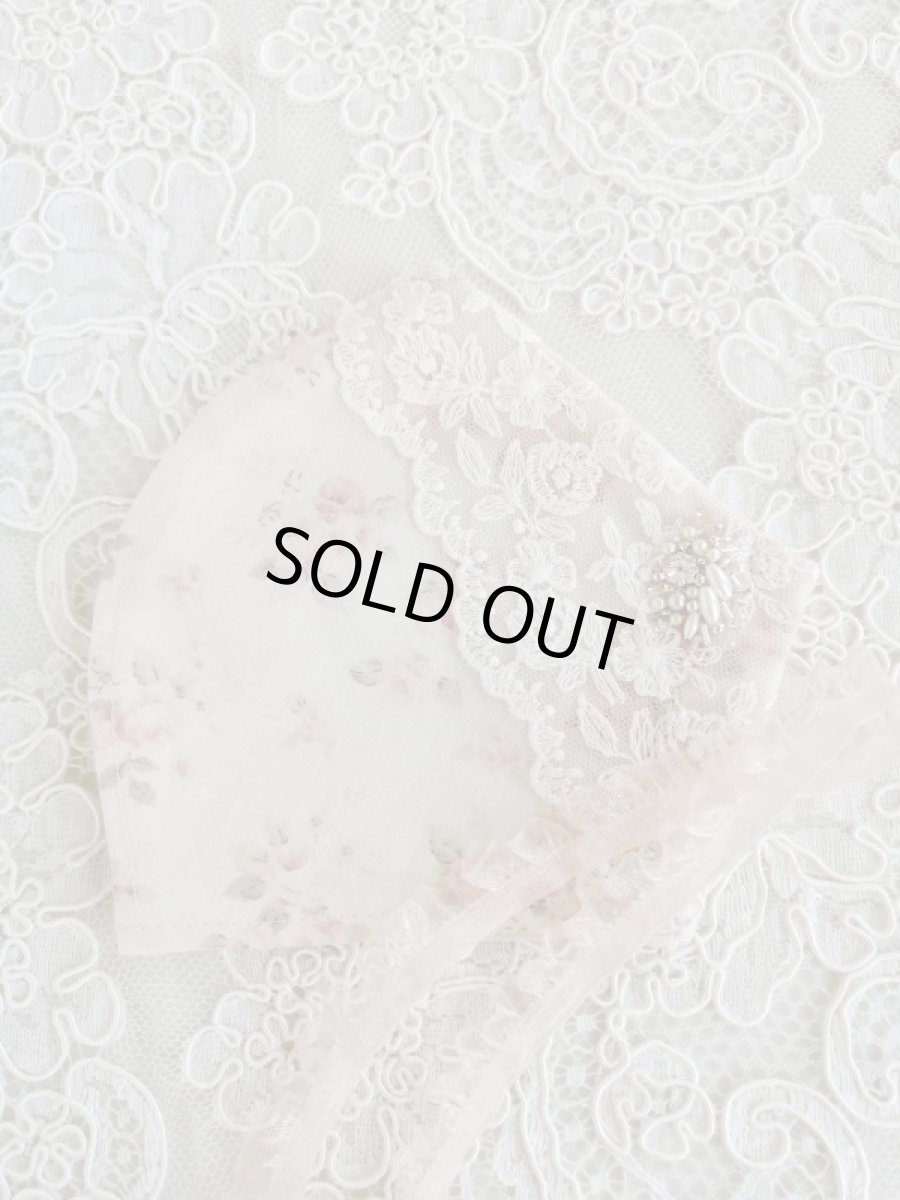 画像3: キラキラビジューのマスクM　完成品   (akiko) (3)