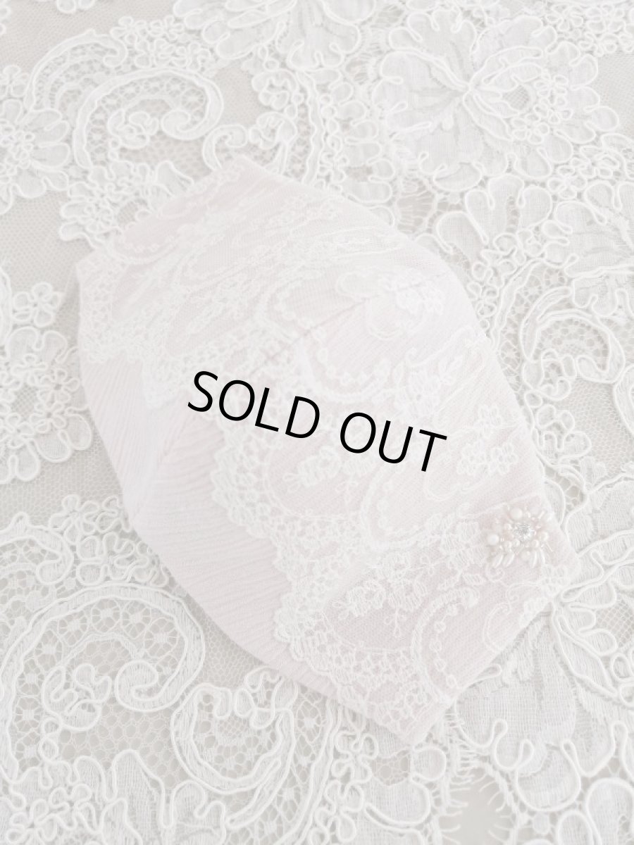 画像6: キラキラビジューのマスクとマスクケースN　完成品   (akiko) (6)