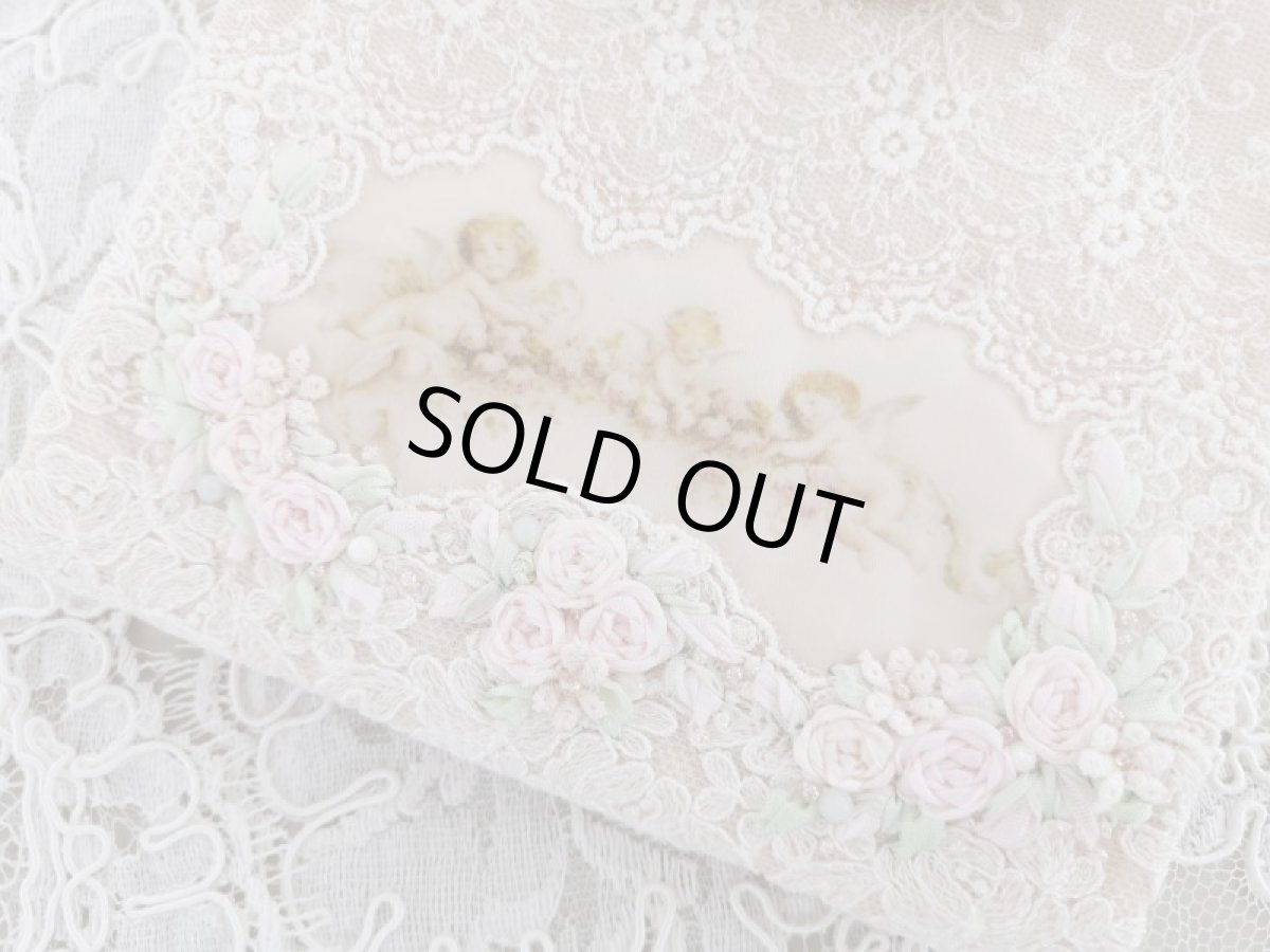 画像3: キラキラビジューのマスクとマスクケースO　完成品   (akiko) (3)