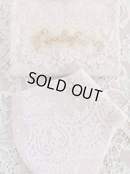 画像2: キラキラビジューのマスクとマスクケースO　完成品   (akiko) (2)