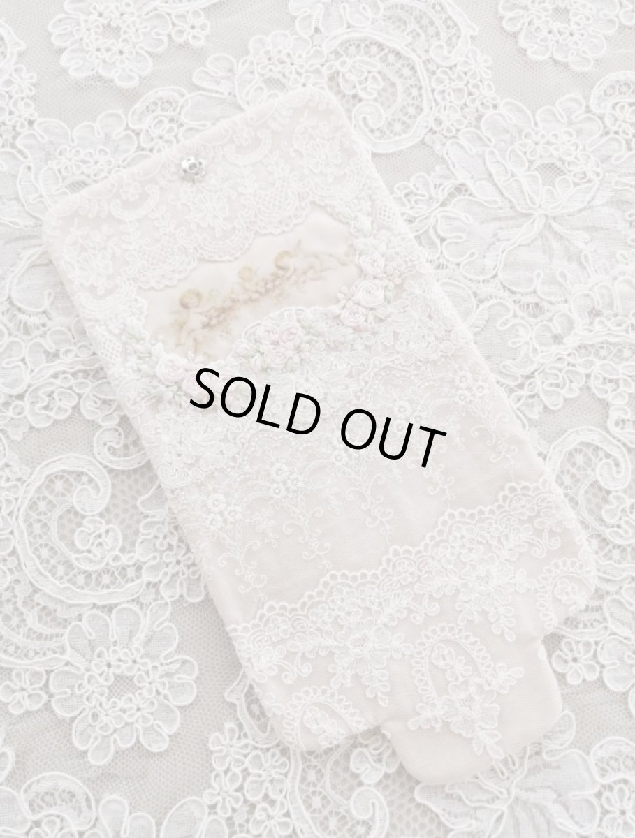 画像4: キラキラビジューのマスクとマスクケースP　完成品   (akiko) (4)