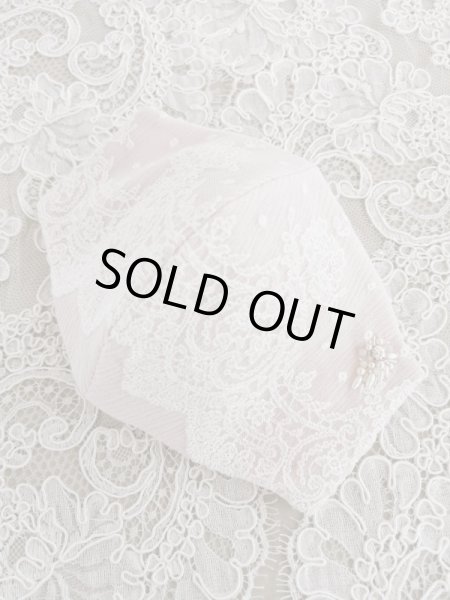 画像6: キラキラビジューのマスクとマスクケースO　完成品   (akiko) (6)