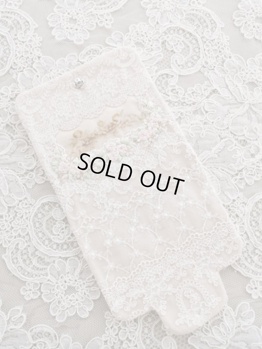 画像4: キラキラビジューのマスクとマスクケースN　完成品   (akiko) (4)