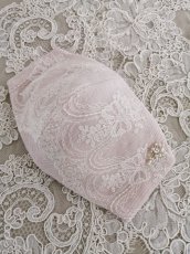 画像6: キラキラビジューのマスクとマスクケースP　完成品   (akiko) (6)