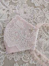 画像7: キラキラビジューのマスクとマスクケースO　完成品   (akiko) (7)