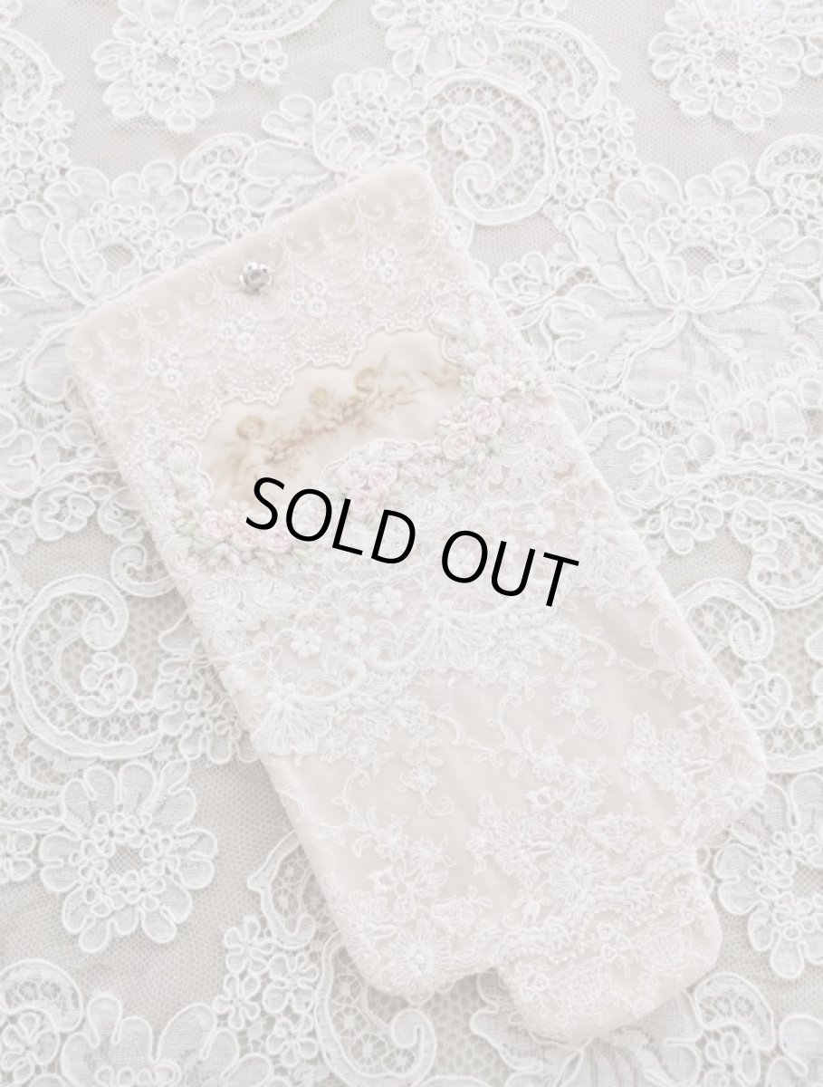 画像4: キラキラビジューのマスクとマスクケースO　完成品   (akiko) (4)