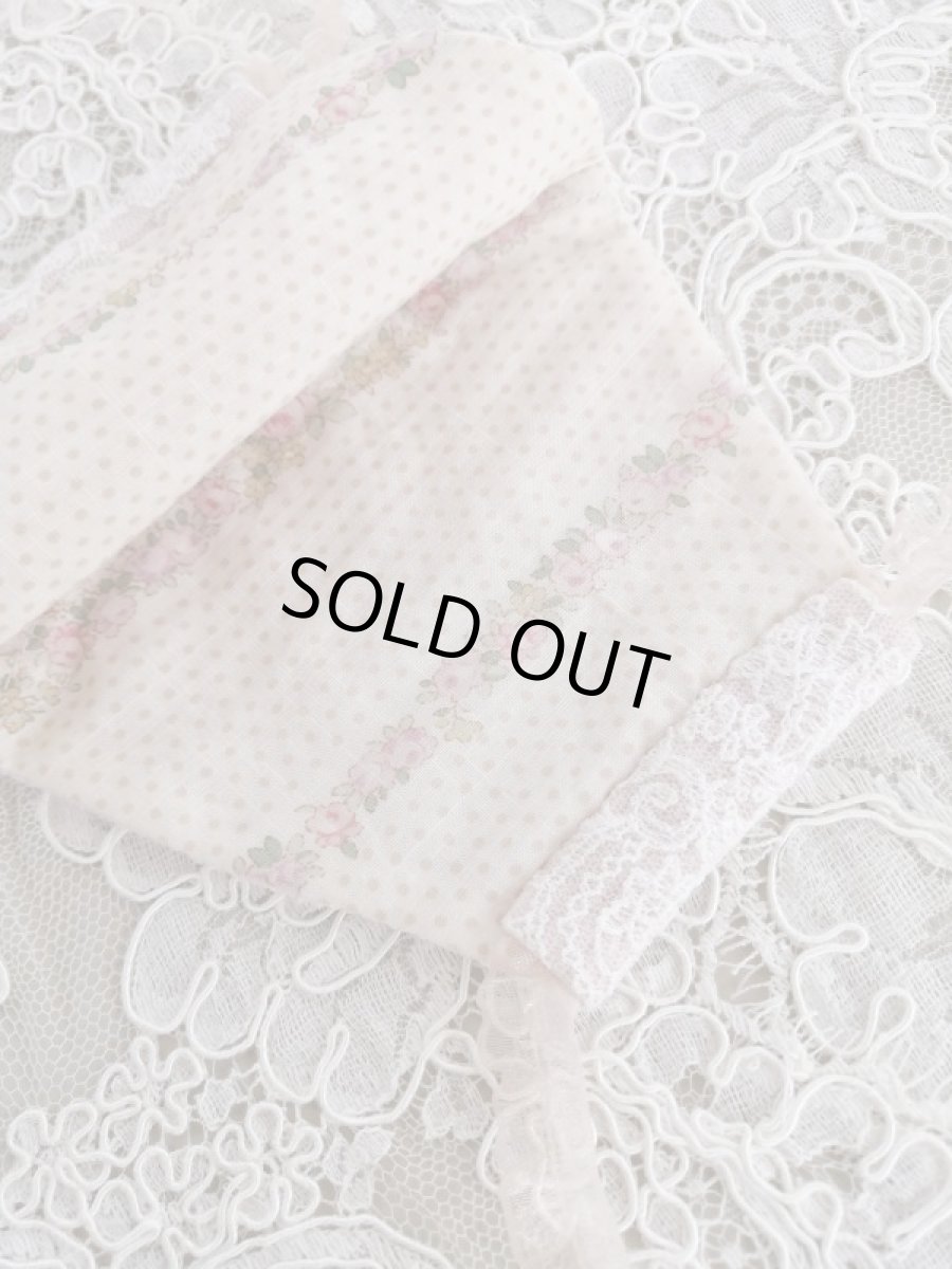 画像8: キラキラビジューのマスクとマスクケースO　完成品   (akiko) (8)