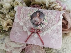 画像2: ポンパドール婦人のポーチ完成品　 (akiko) (2)