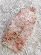 画像4: ふわふわモヘアのマスクケースとビジューマスク　F　完成品   (akiko) (4)