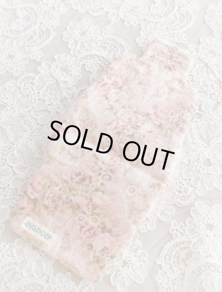 画像4: ふわふわモヘアのマスクケースとビジューマスク　B　完成品   (akiko) (4)