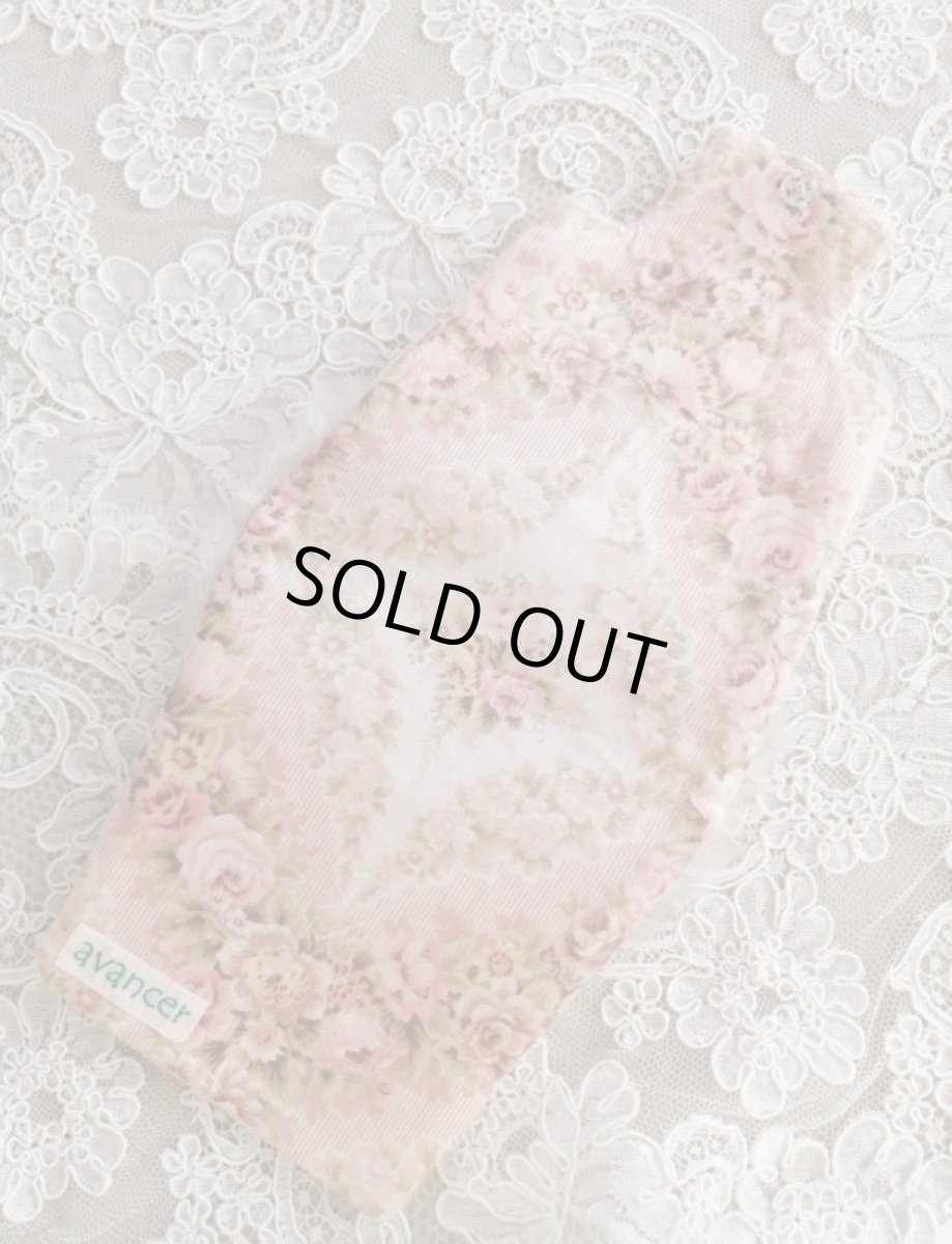 画像4: ふわふわモヘアのマスクケースとビジューマスク　A　完成品   (akiko) (4)