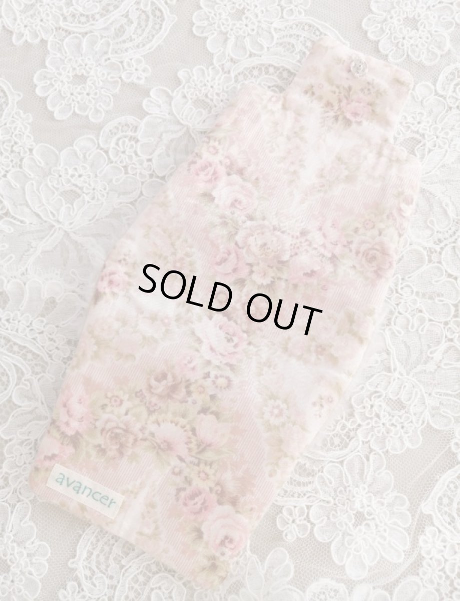 画像4: ふわふわモヘアのマスクケースとビジューマスク　D　完成品   (akiko) (4)