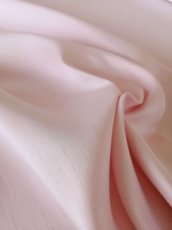 画像4: シャンタン生地レースのポーチのキット(ピンク） (4)