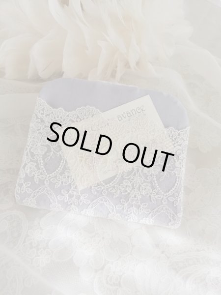 画像7: 不織布マスクも入れられちゃうエンジェルのマスクケースとレース柄マスクのセットA　完成品   (akiko) (7)