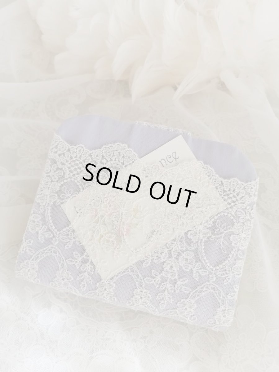 画像7: 不織布マスクも入れられちゃうエンジェルのマスクケースとレース柄マスクのセットC　完成品   (akiko) (7)