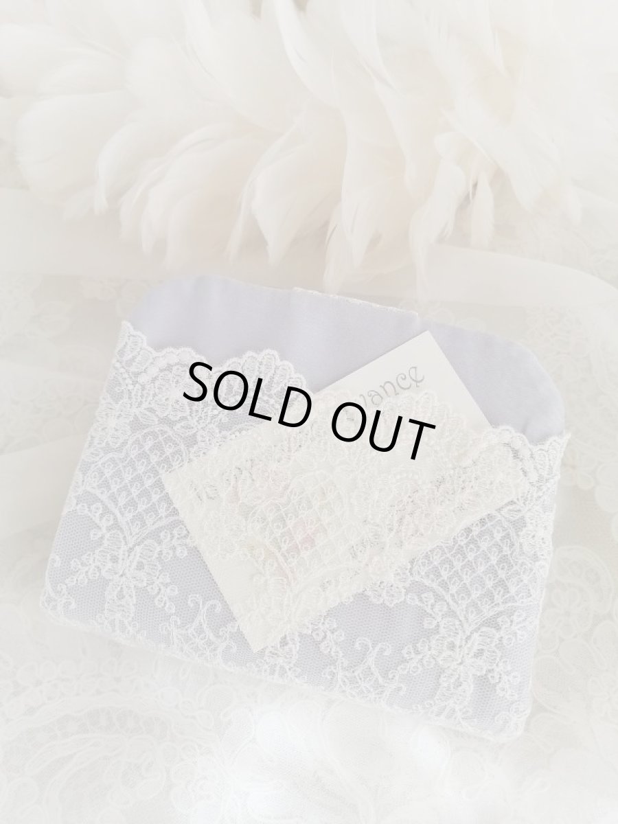 画像6: 不織布マスクも入れられちゃうエンジェルのマスクケースとレース柄マスクのセットB　完成品   (akiko) (6)