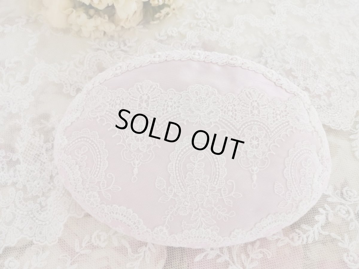 画像3: リボンの少女の楕円のポーチ完成品　B　 (akiko) (3)