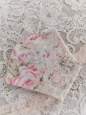 画像5: キラキラビジューのマスクとマスクケースB　完成品   (akiko) (5)