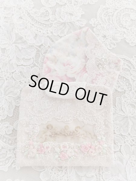 画像5: キラキラビジューのマスクとマスクケースA　完成品   (akiko) (5)