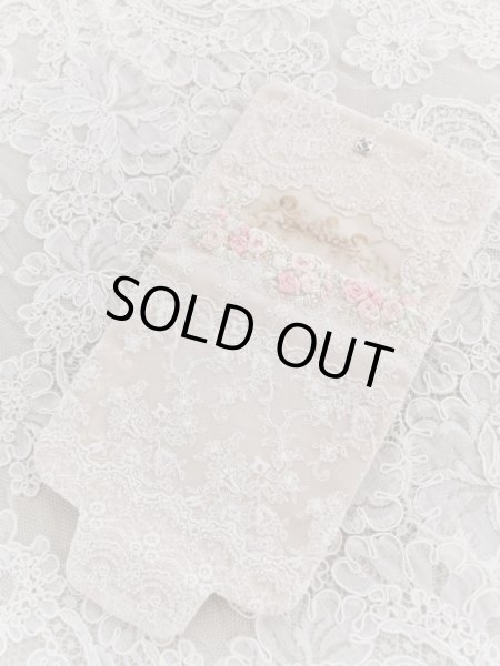 画像3: キラキラビジューのマスクとマスクケースA　完成品   (akiko) (3)