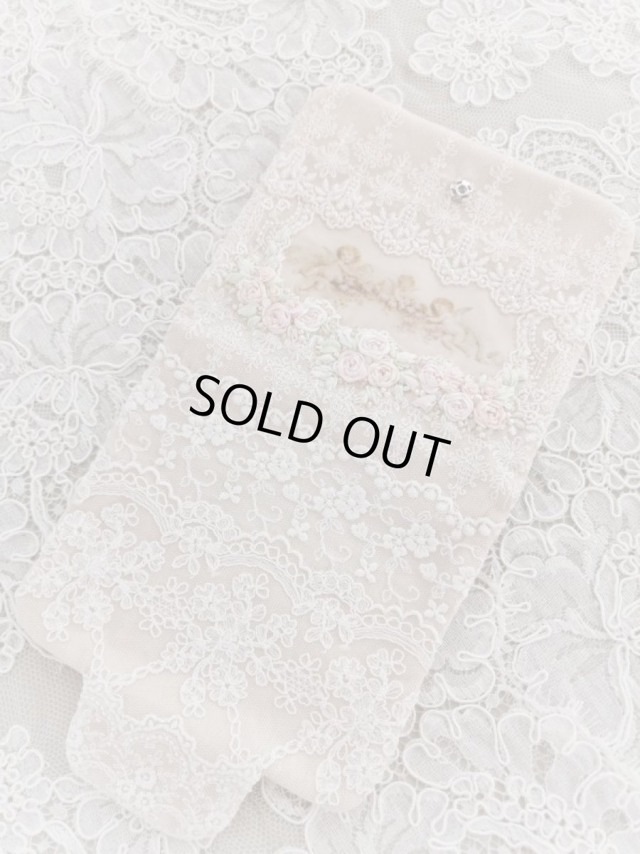 画像4: キラキラビジューのマスクとマスクケースB　完成品   (akiko) (4)