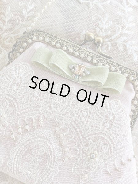 画像2: バッグにかけられるポーチ完成品 E　 (akiko) (2)