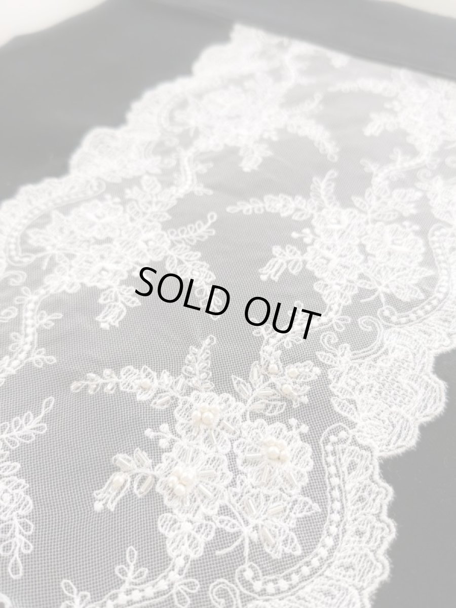 画像4: 黒別珍ビジューたっぷりエレガントバッグ　完成品 A　 (akiko) (4)