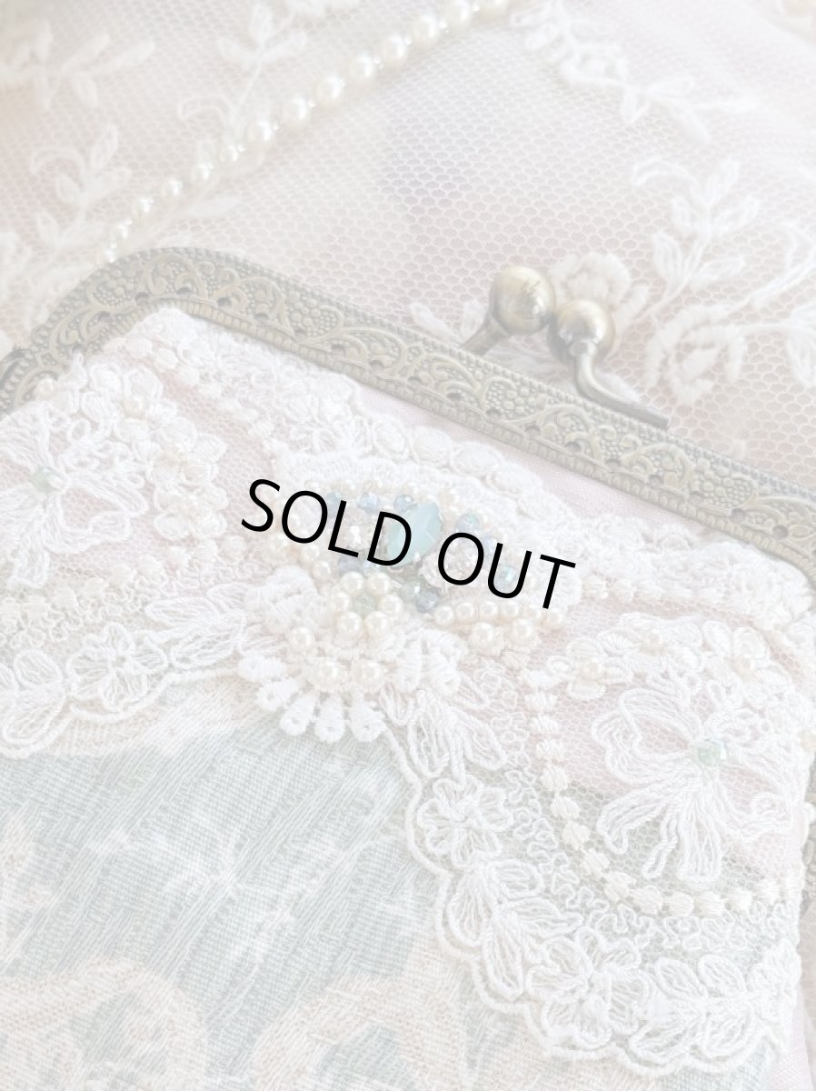 画像2: バッグにかけられるポーチ完成品 G　 (akiko) (2)