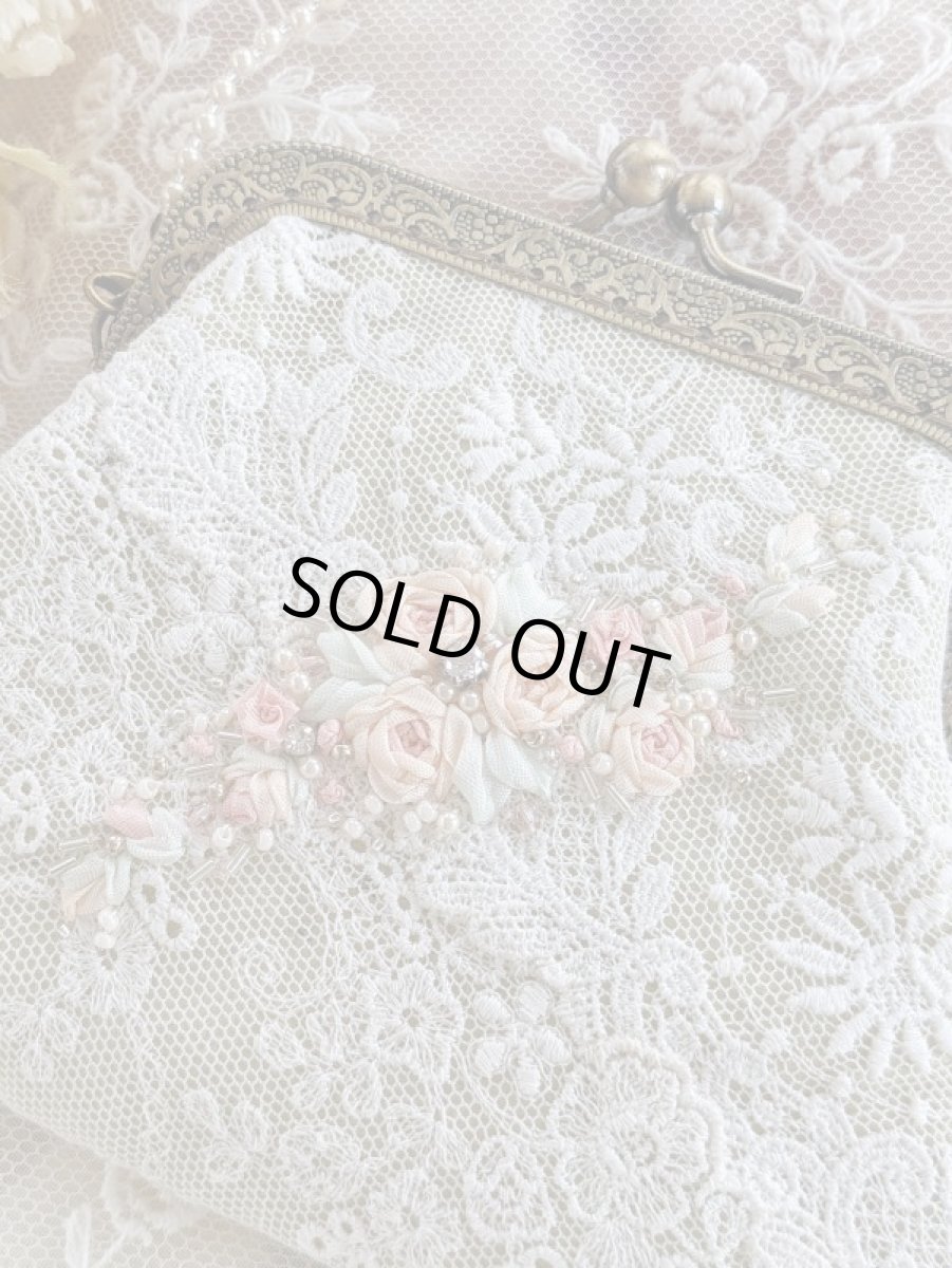 画像2: バッグにかけられるポーチ完成品 B　 (akiko) (2)