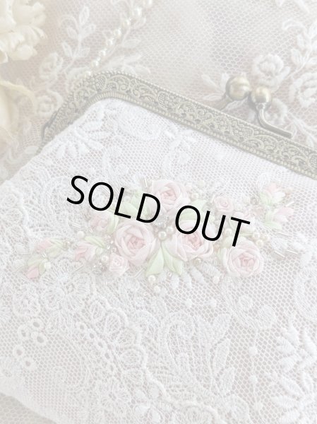 画像2: バッグにかけられるポーチ完成品 C　 (akiko) (2)