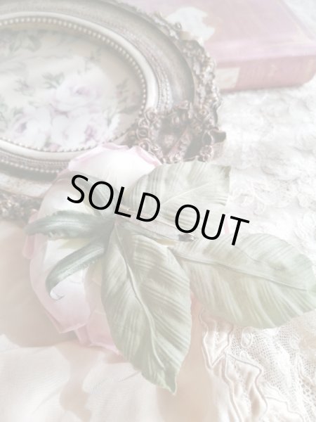 画像3: 布花　〜クラシカルローズのコサージュ〜 (3)