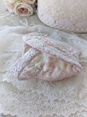 画像2: 再販【キット】ピンクリボンのバスケット (2)