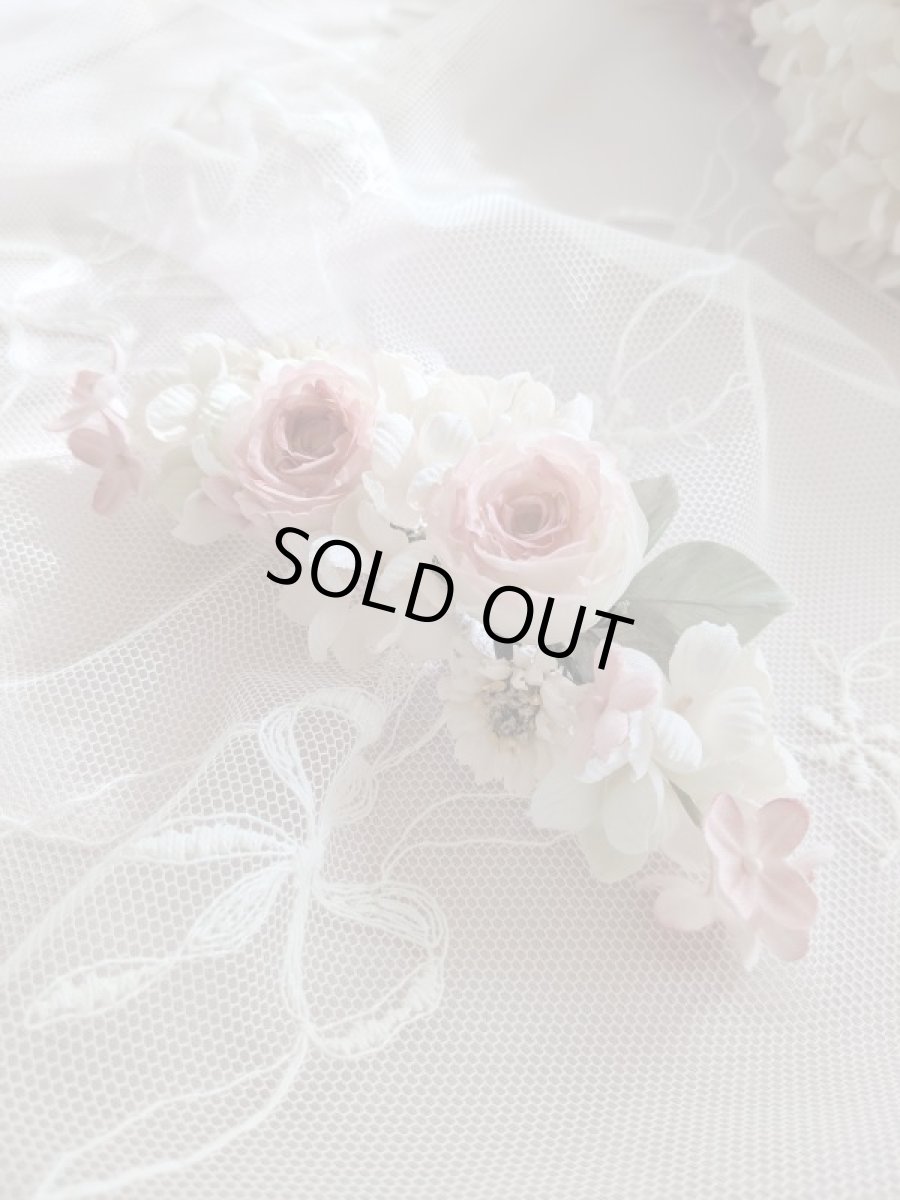 画像2: 布花　〜クレッセントリース〜 (2)