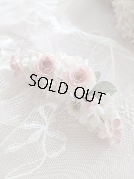 画像2: 布花　〜クレッセントリース〜 (2)