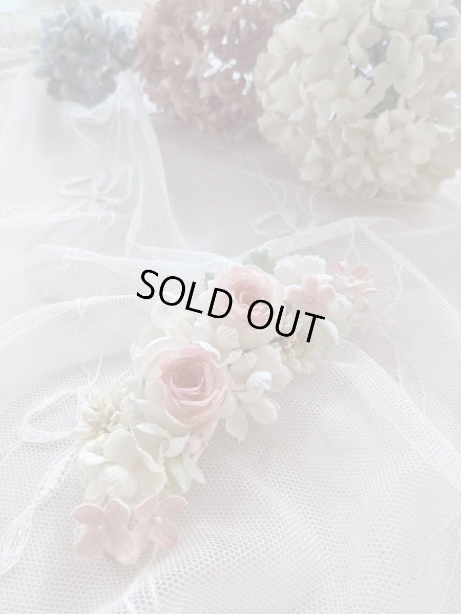 画像1: 布花　〜クレッセントリース〜 (1)